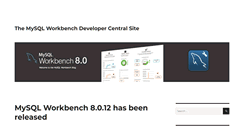 Desktop Screenshot of mysqlworkbench.org